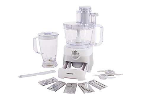 THOMSON Mixer Küchenmaschine (3,5 Liter) - Küchenmixer multifunktional zum Reiben, Raspeln, Mixen & Schneiden - Multifunktionsküchenmaschine kompakt